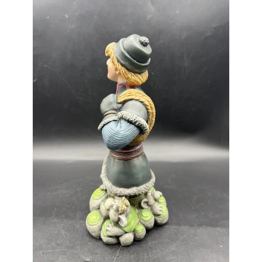 Disney Showcase Grand Jester Studios Kristoff With Trolls Statue Frozen